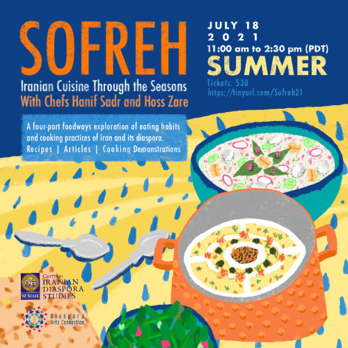 Sofreh: Iranian Cuisine Flyer